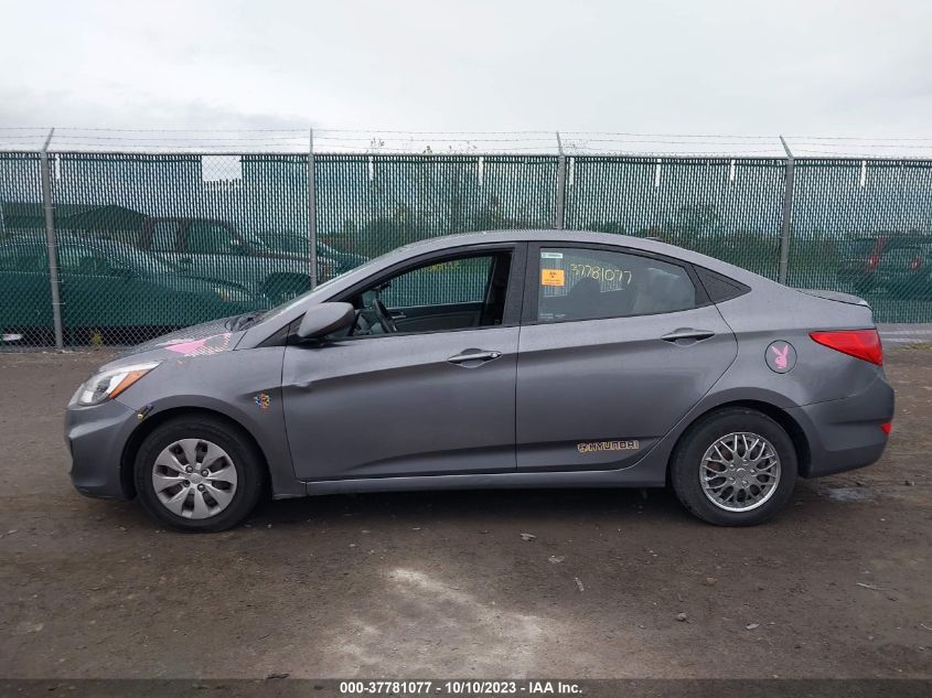 2015 HYUNDAI ACCENT GLS - KMHCT4AE0FU821375