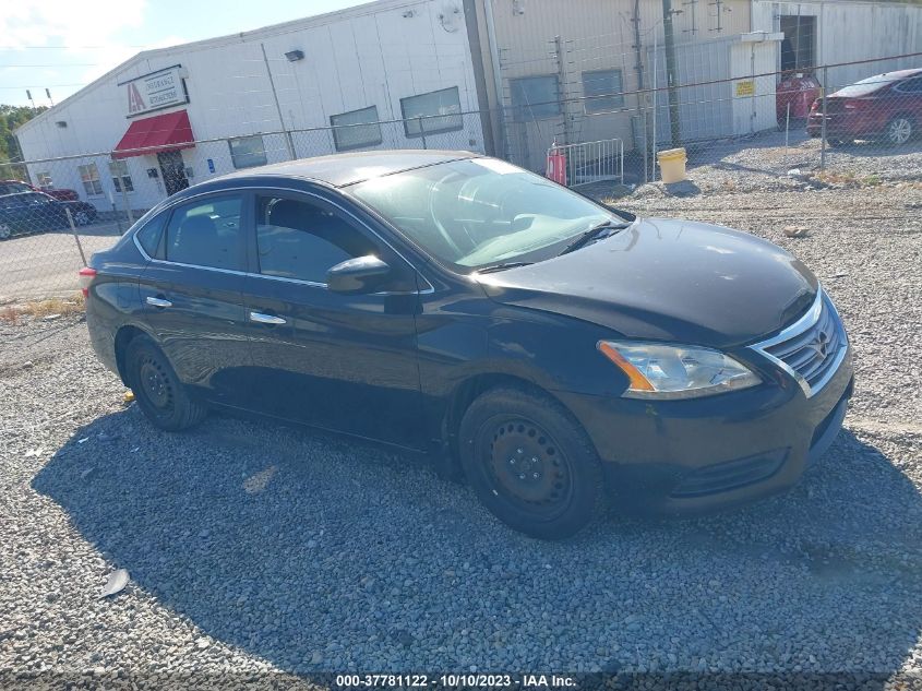 2013 NISSAN SENTRA SV - 1N4AB7AP4DN908226