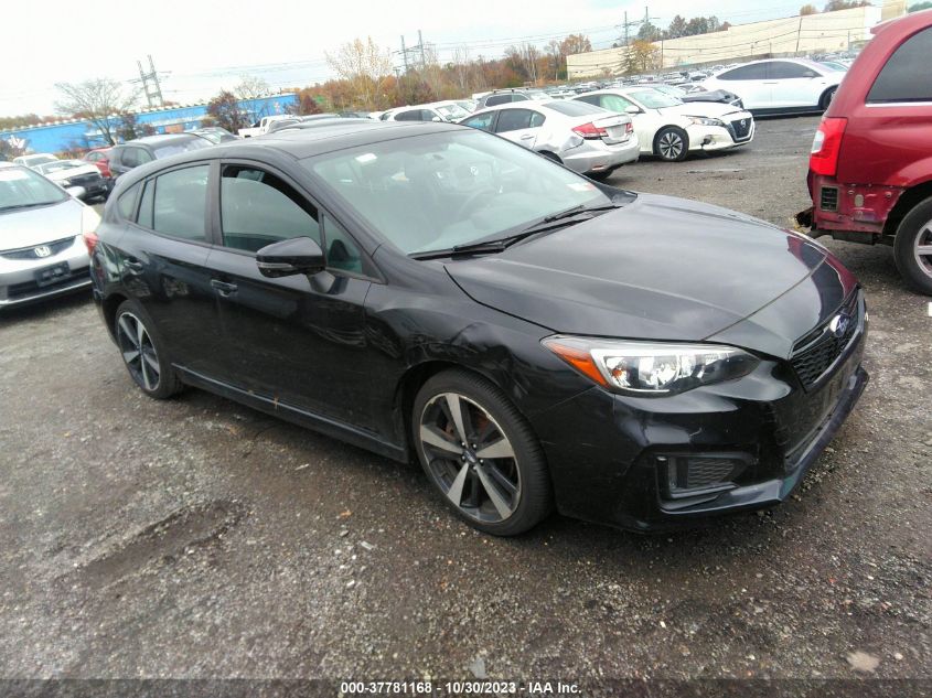 2019 SUBARU IMPREZA SPORT - 4S3GTAM68K3720545