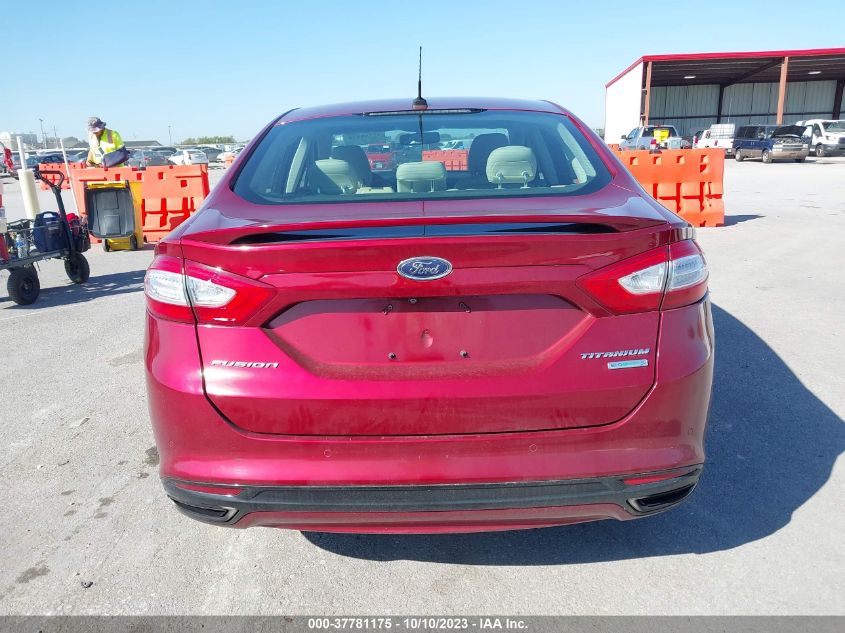 2015 FORD FUSION TITANIUM - 3FA6P0K9XFR127726