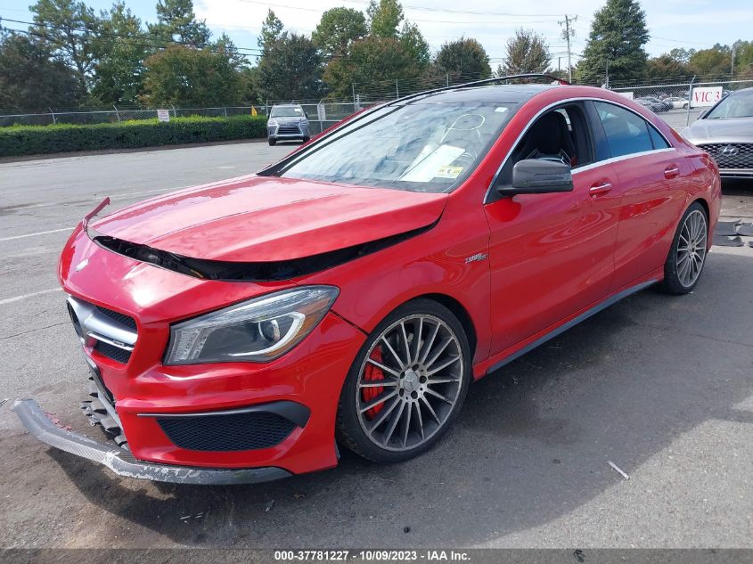 2016 MERCEDES-BENZ CLA AMG CLA 45 WDDSJ5CB3GN345896