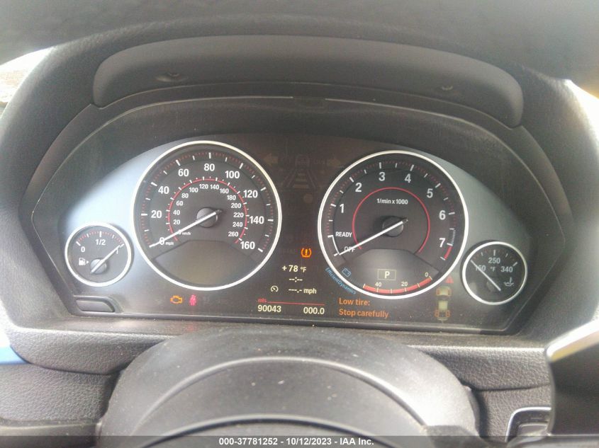 2013 BMW 3 SERIES 328I XDRIVE - WBA3B3C53DF535498