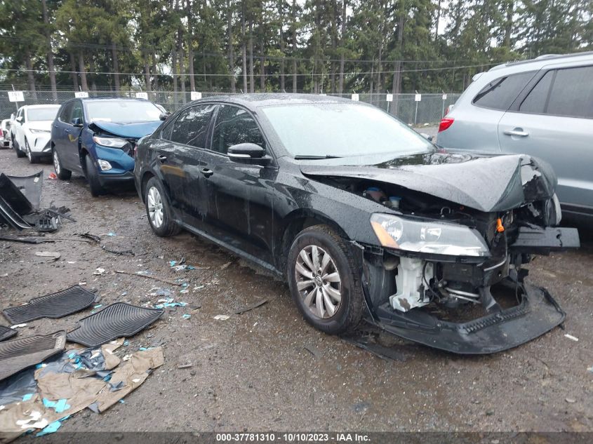 2013 VOLKSWAGEN PASSAT S W/APPEARANCE - 1VWAP7A32DC036405