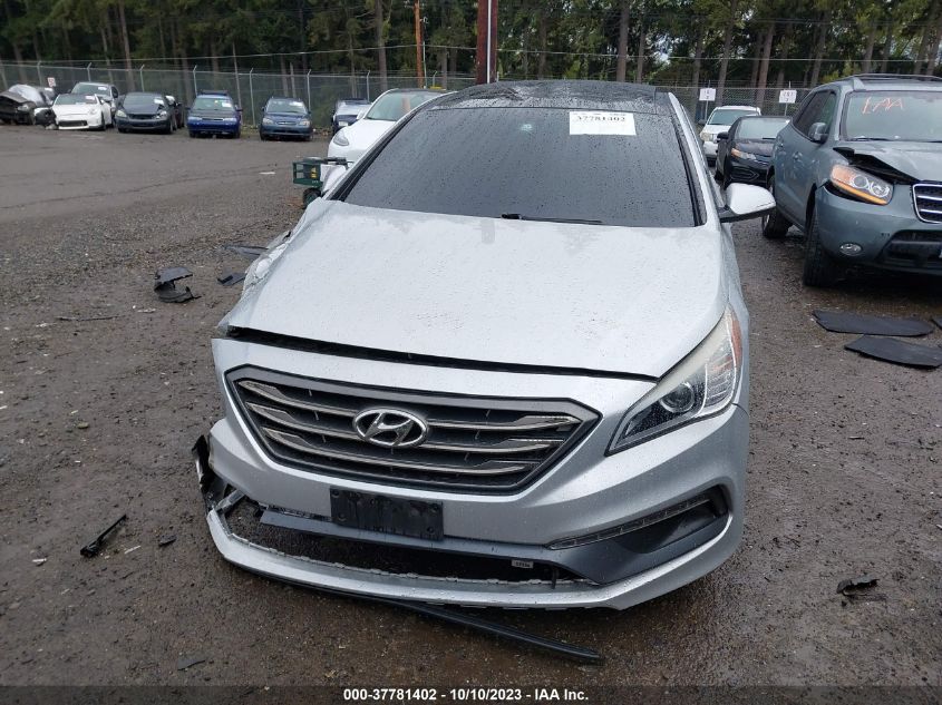 2016 HYUNDAI SONATA 2.4L LIMITED - 5NPE34AF0GH262573