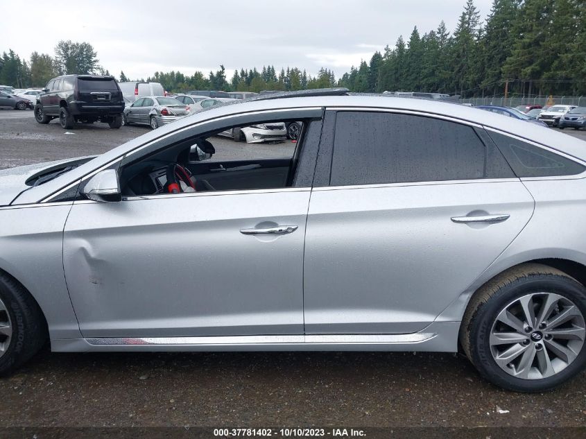 2016 HYUNDAI SONATA 2.4L LIMITED - 5NPE34AF0GH262573