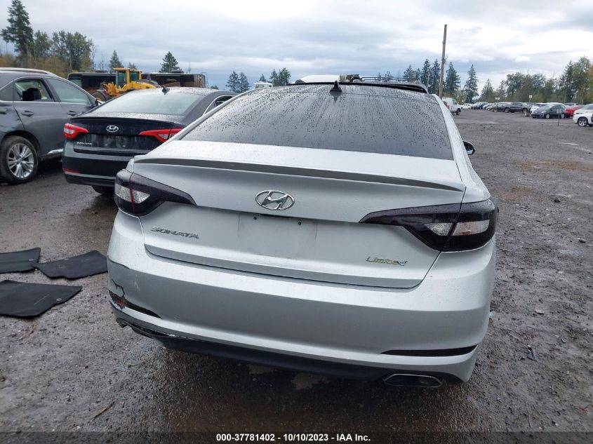 2016 HYUNDAI SONATA 2.4L LIMITED - 5NPE34AF0GH262573