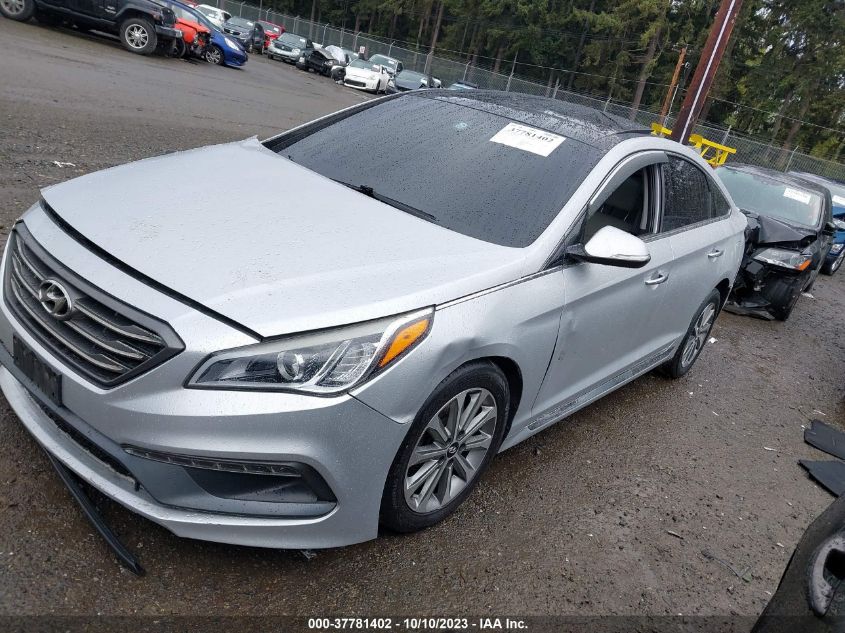 2016 HYUNDAI SONATA 2.4L LIMITED - 5NPE34AF0GH262573