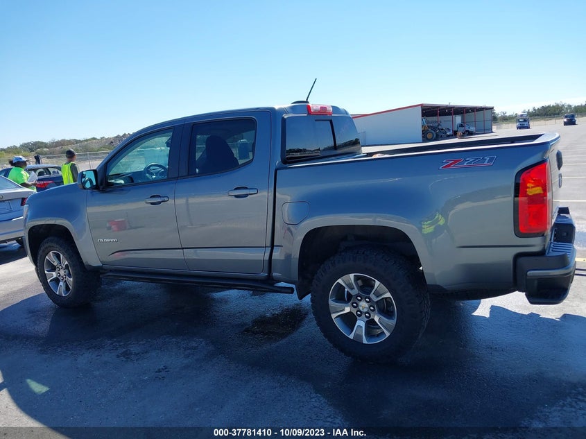VIN 1GCGSDEN6K1257861 2019 CHEVROLET COLORADO 2WD Z71