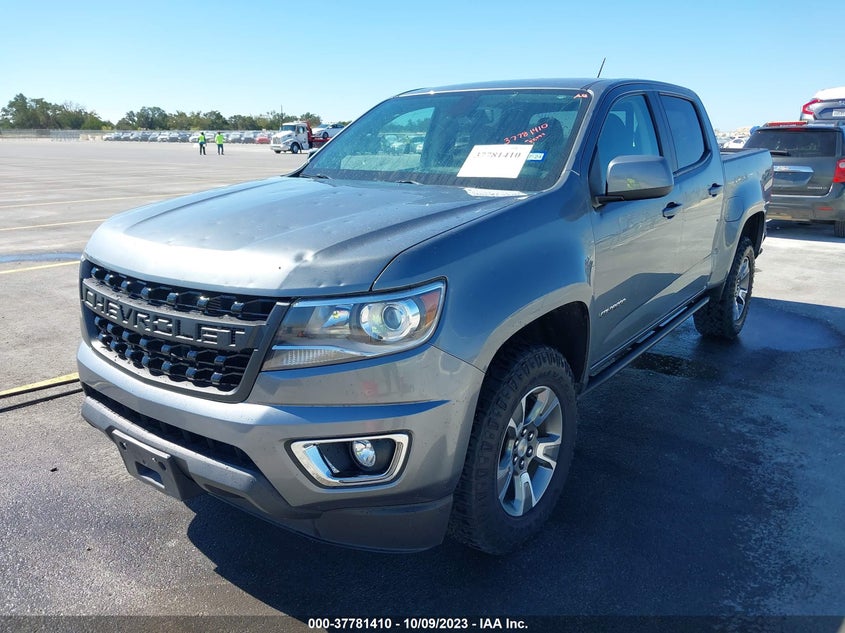 VIN 1GCGSDEN6K1257861 2019 CHEVROLET COLORADO 2WD Z71