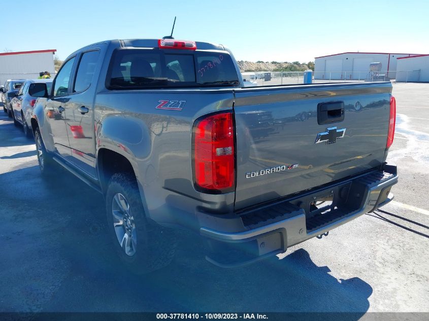 VIN 1GCGSDEN6K1257861 2019 CHEVROLET COLORADO 2WD Z71