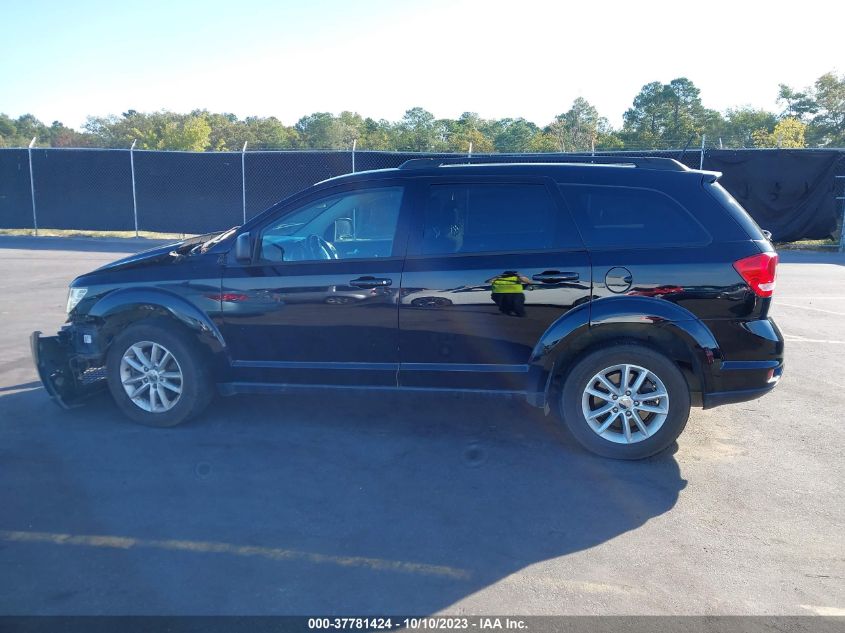2015 DODGE JOURNEY SXT - 3C4PDCBGXFT726720