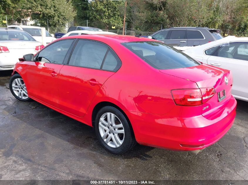 2015 VOLKSWAGEN JETTA SEDAN 2.0L S W/TECHNOLOGY - 3VW2K7AJ1FM352641