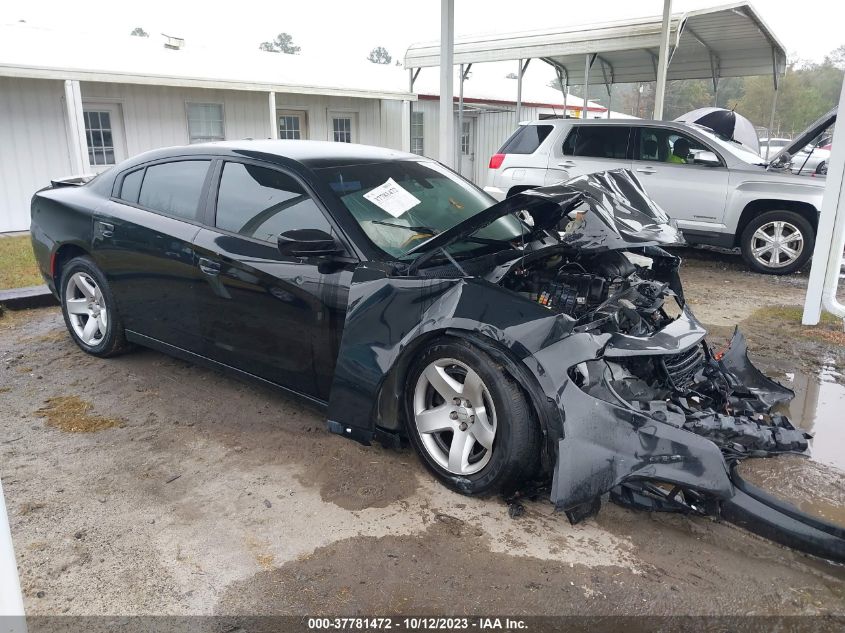 2018 DODGE CHARGER POLICE - 2C3CDXAT2JH339833