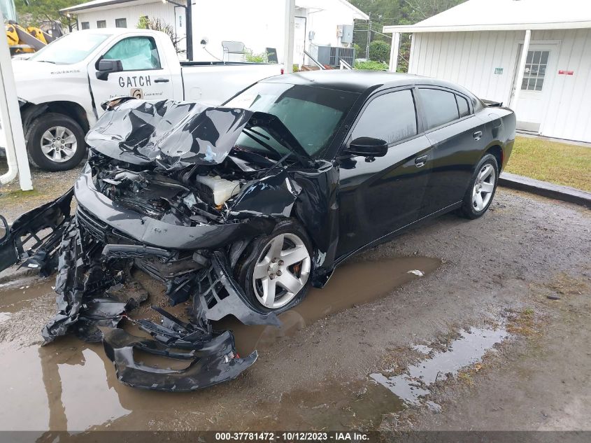 2018 DODGE CHARGER POLICE - 2C3CDXAT2JH339833