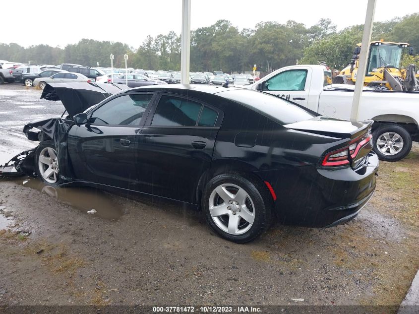 2018 DODGE CHARGER POLICE - 2C3CDXAT2JH339833