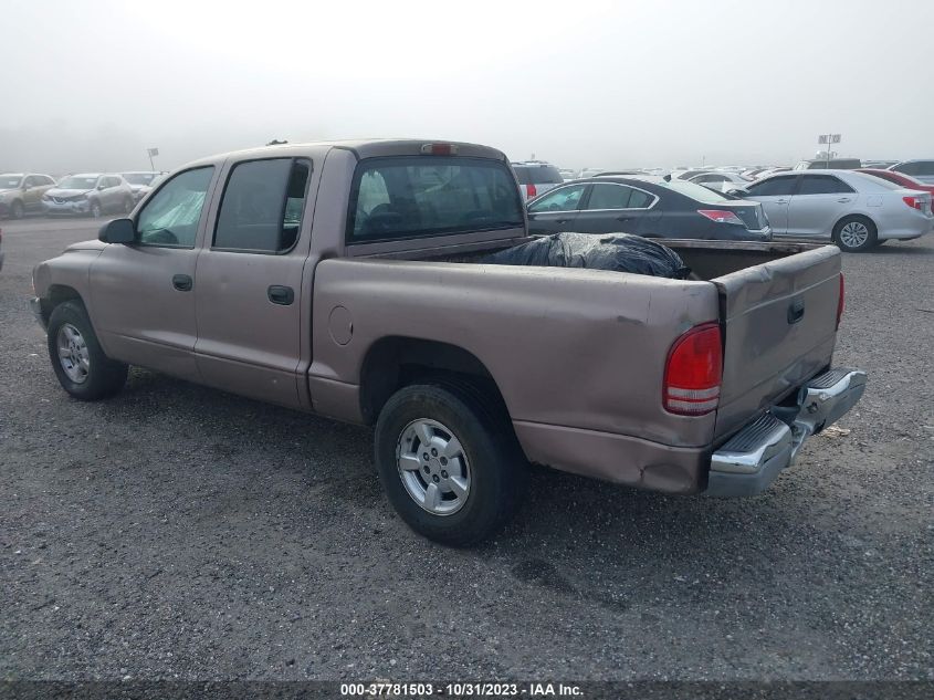 1B7GL2AX71S217144 | 2001 DODGE DAKOTA