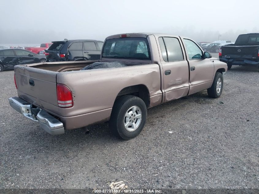 1B7GL2AX71S217144 | 2001 DODGE DAKOTA