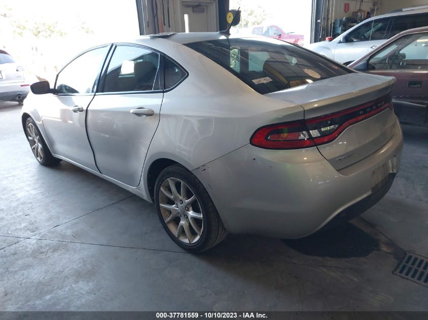 2013 DODGE DART SXT - 1C3CDFBA9DD261947