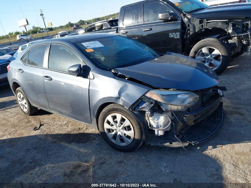 2014 TOYOTA COROLLA L/LE/S/S PLUS/LE PLUS - 5YFBURHE9EP137789