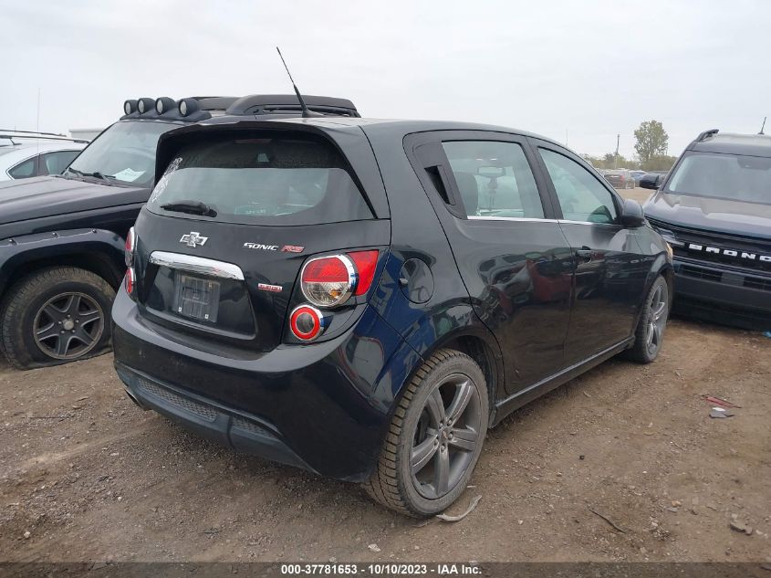 2013 CHEVROLET SONIC RS - 1G1JG6SB0D4169427