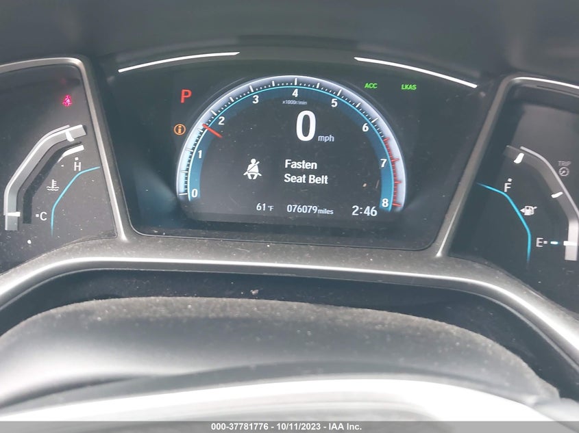 VIN 2HGFC1F33KH650496 2019 HONDA CIVIC SEDAN EX