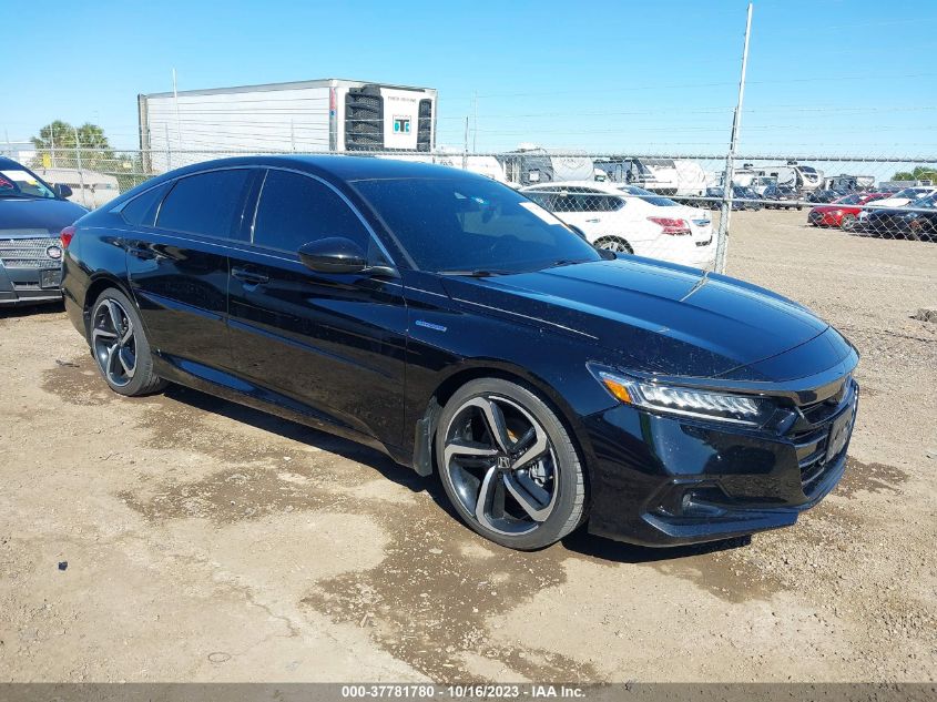 2022 HONDA ACCORD HYBRID SPORT - 1HGCV3F26NA003609