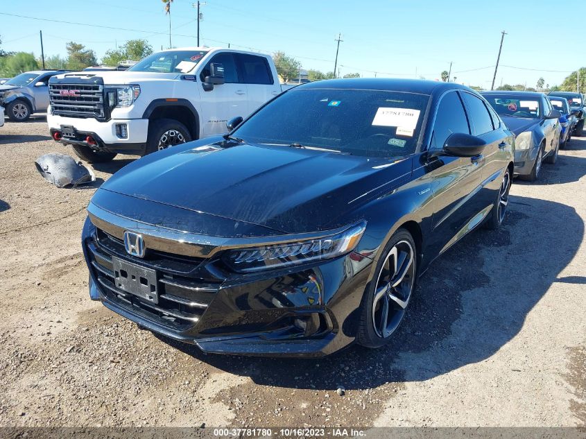 2022 HONDA ACCORD HYBRID SPORT - 1HGCV3F26NA003609