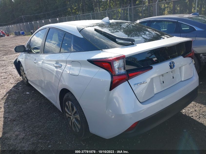 JTDKAMFU0M3129464 Toyota Prius L 3