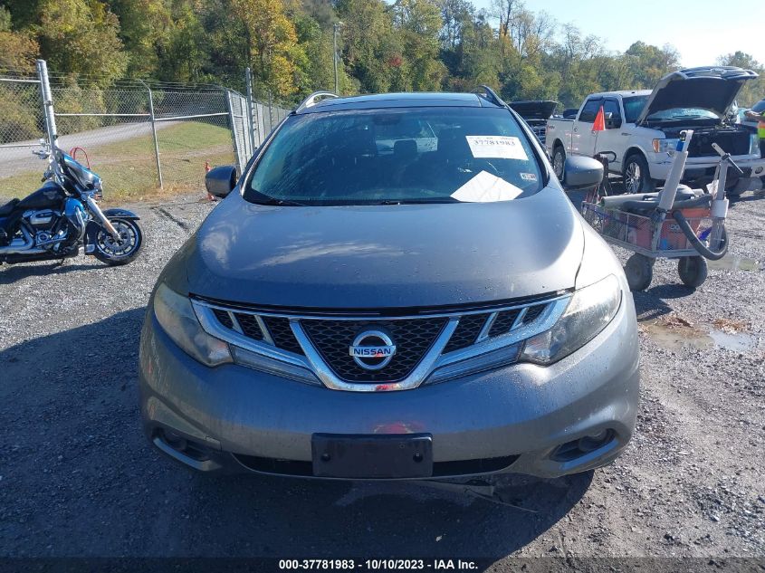 2013 NISSAN MURANO S/SV/SL/LE - JN8AZ1MW6DW319456
