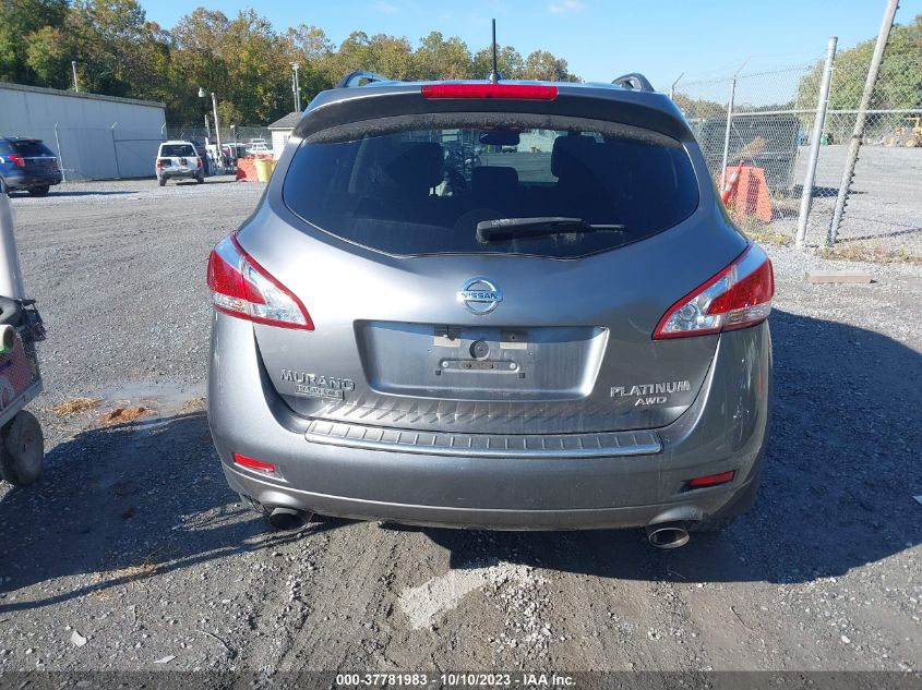 2013 NISSAN MURANO S/SV/SL/LE - JN8AZ1MW6DW319456
