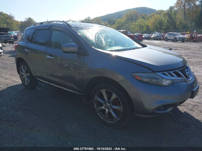 2013 NISSAN MURANO S/SV/SL/LE - JN8AZ1MW6DW319456