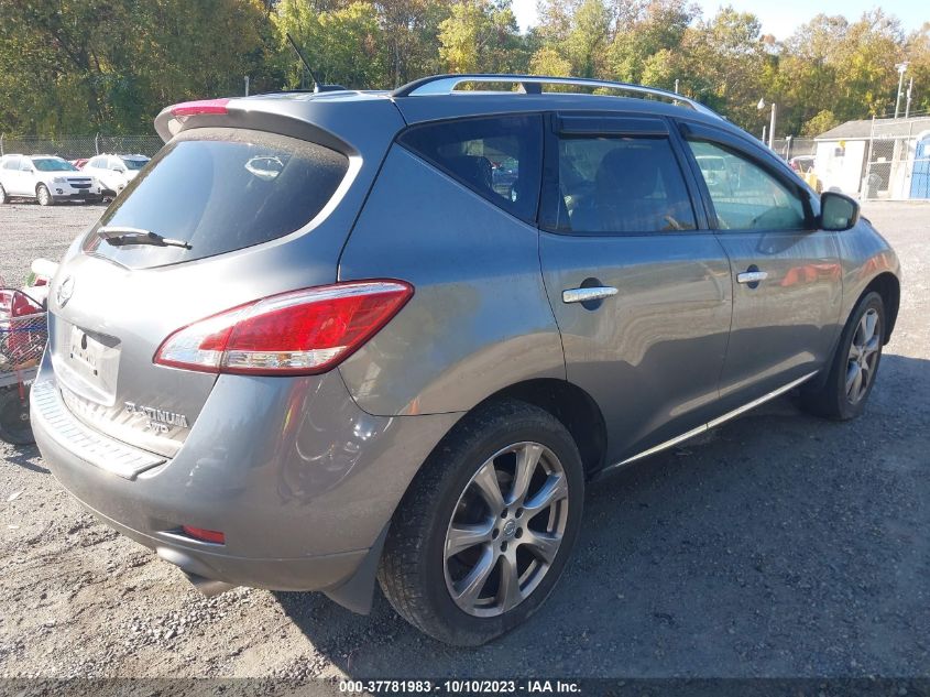 2013 NISSAN MURANO S/SV/SL/LE - JN8AZ1MW6DW319456