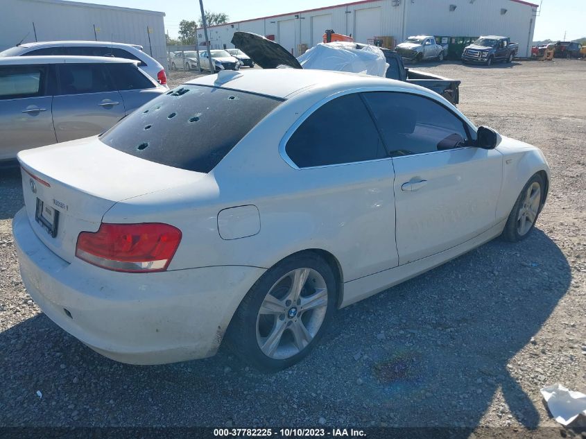 2013 BMW 1 SERIES 128I WBAUP7C58DVP25168