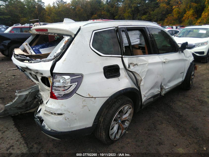 2015 BMW X3 XDRIVE28I - 5UXWX9C5XF0D58122