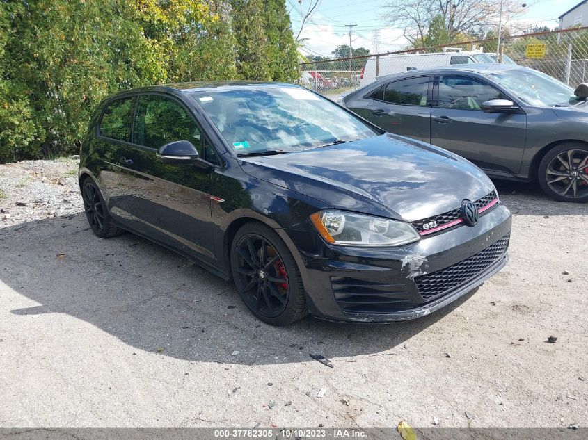 2015 VOLKSWAGEN GOLF GTI S - 3VWTT7AU2FM033924