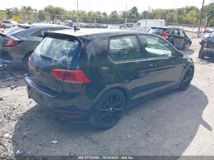 2015 VOLKSWAGEN GOLF GTI S - 3VWTT7AU2FM033924