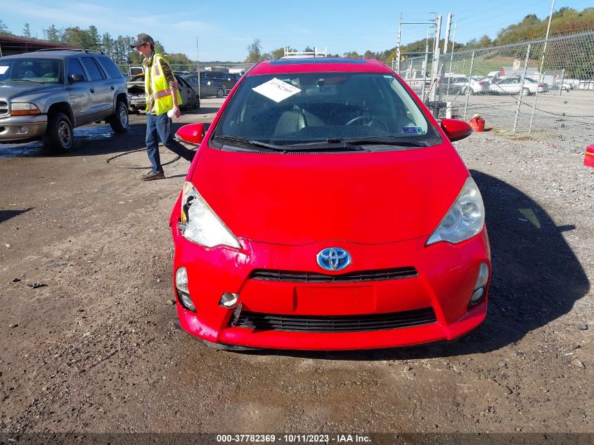 2013 TOYOTA PRIUS C ONE/TWO/THREE/FOUR - JTDKDTB31D1037077