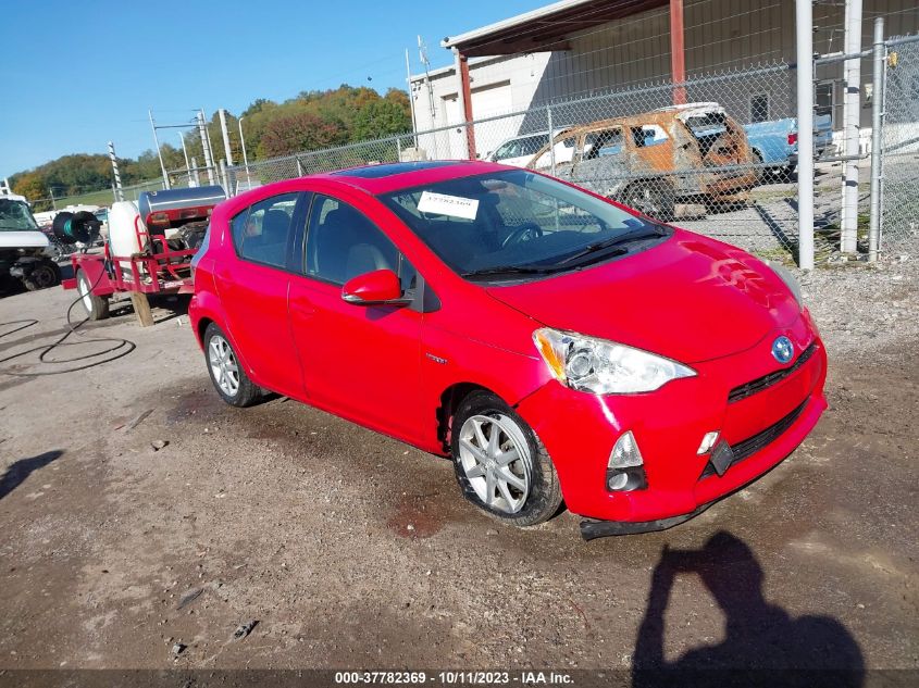 2013 TOYOTA PRIUS C ONE/TWO/THREE/FOUR - JTDKDTB31D1037077