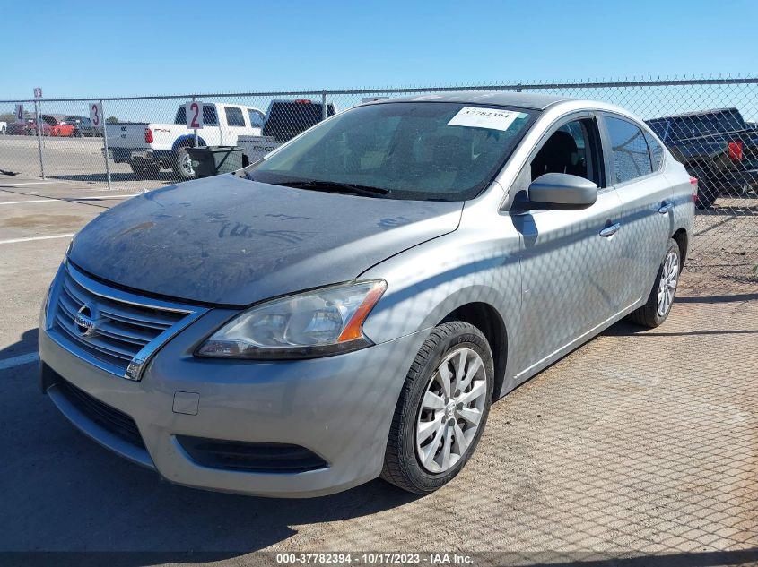 2014 NISSAN SENTRA S/FE+ S/SV/FE+ SV/SR/SL - 3N1AB7AP0EY326995