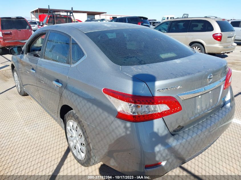 2014 NISSAN SENTRA S/FE+ S/SV/FE+ SV/SR/SL - 3N1AB7AP0EY326995