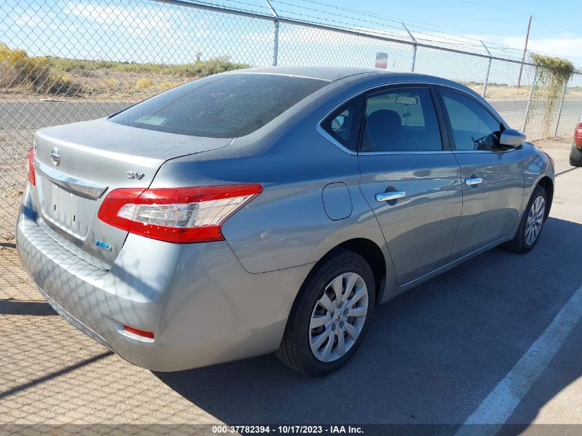 2014 NISSAN SENTRA S/FE+ S/SV/FE+ SV/SR/SL - 3N1AB7AP0EY326995