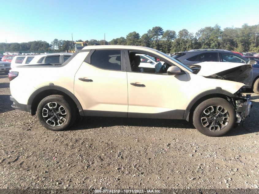 2022 HYUNDAI SANTA CRUZ SEL 5NTJBDAE3NH008847