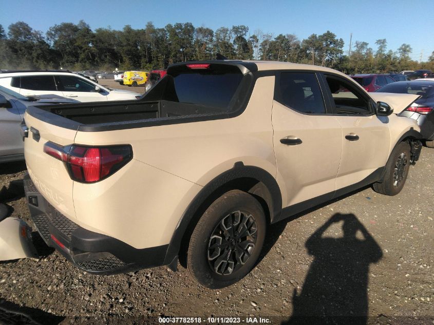 2022 HYUNDAI SANTA CRUZ SEL 5NTJBDAE3NH008847