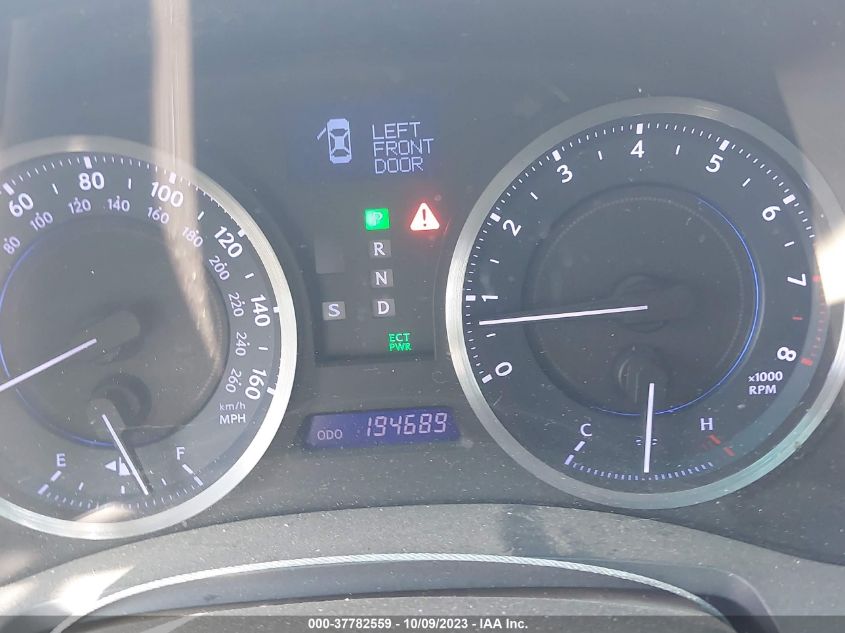 2013 LEXUS IS 250 - JTHBF5C21D5186866