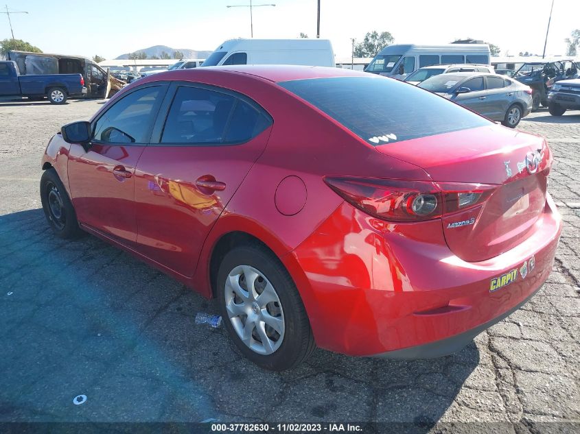 2017 MAZDA MAZDA3 4-DOOR SPORT - 3MZBN1U73HM108562