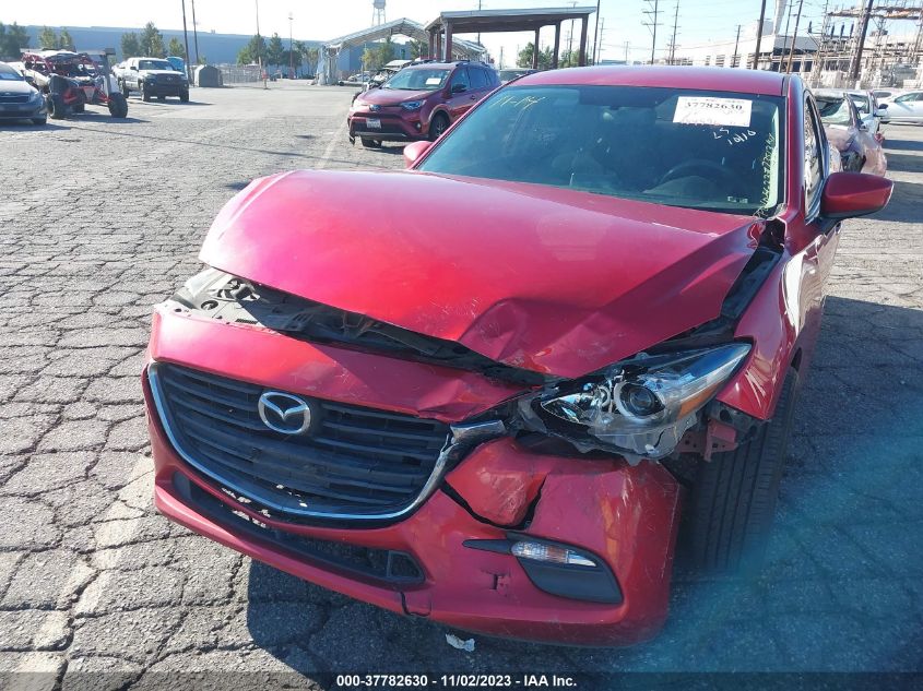 2017 MAZDA MAZDA3 4-DOOR SPORT - 3MZBN1U73HM108562