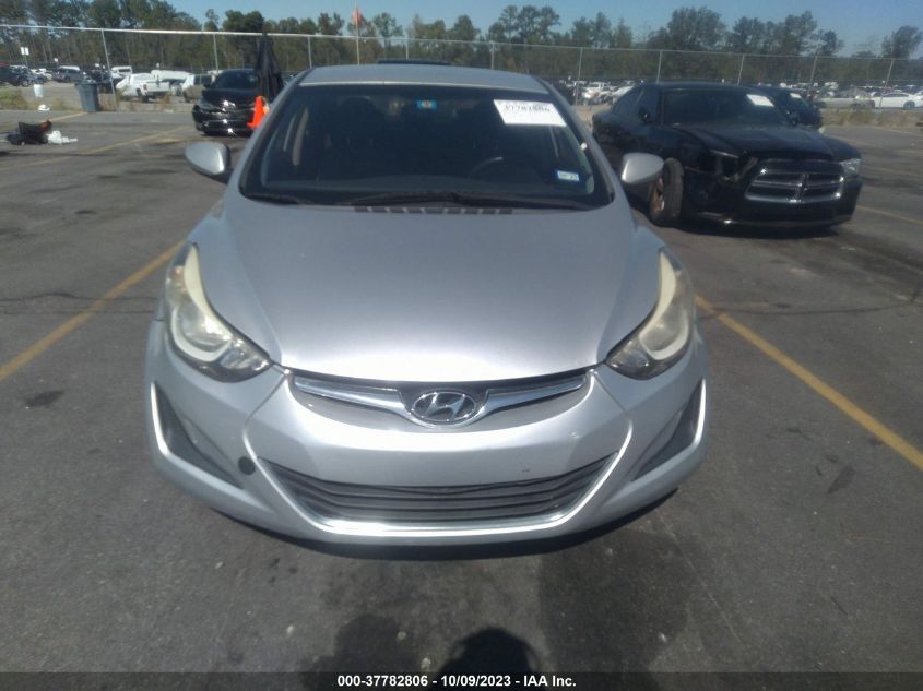 2016 HYUNDAI ELANTRA SE - 5NPDH4AE8GH741232