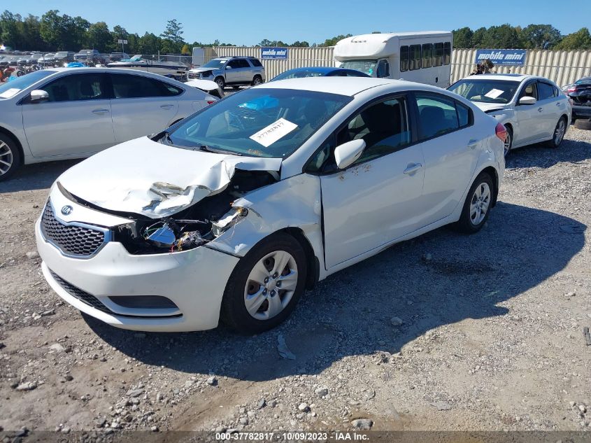 2015 KIA FORTE LX - KNAFX4A61F5331016