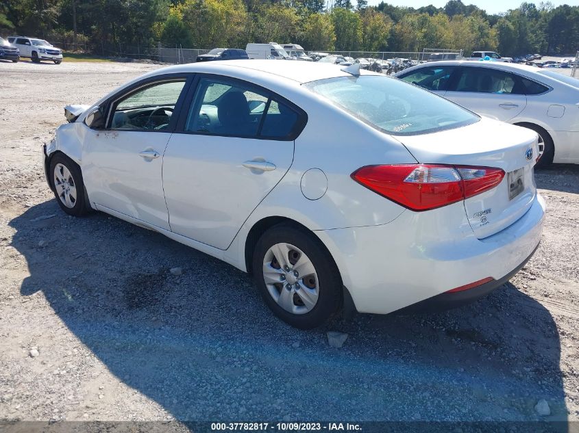 2015 KIA FORTE LX - KNAFX4A61F5331016