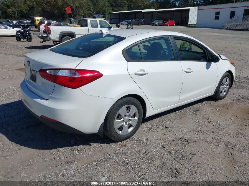 2015 KIA FORTE LX - KNAFX4A61F5331016